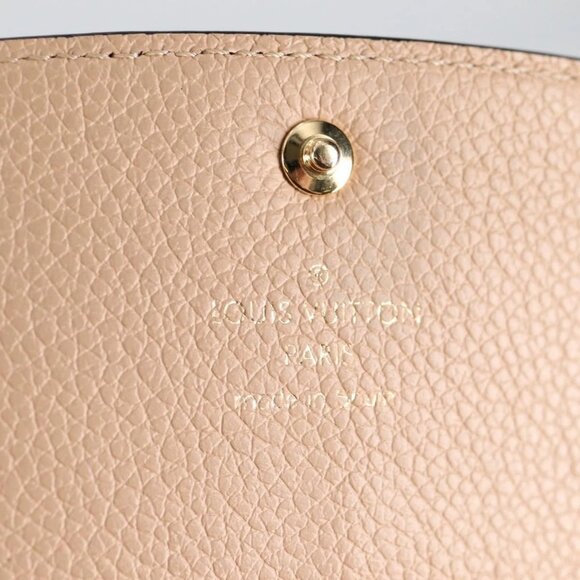 LOUIS VUITTON Empreinte Portefeiulle Sarah Wallet Noir M82257 Auth 135230M - Picture 12 of 16